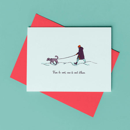 Montreal Storm Greeting Card No. 3