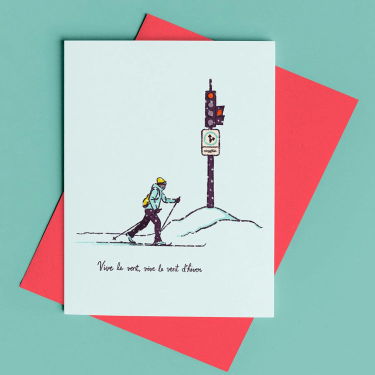 Montreal Storm Greeting Card No. 4