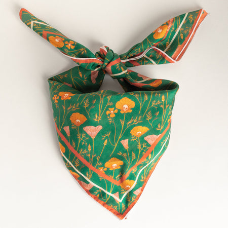 Silk scarf The Flowers of Evil