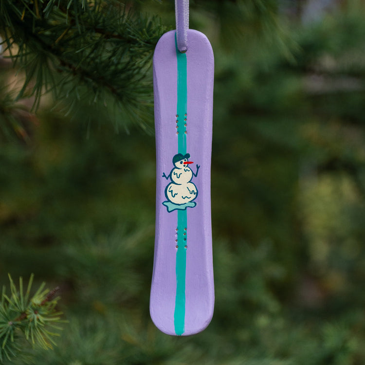 Snowboard Ornament