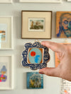 Petit cadre en porcelaine [modèles variés]