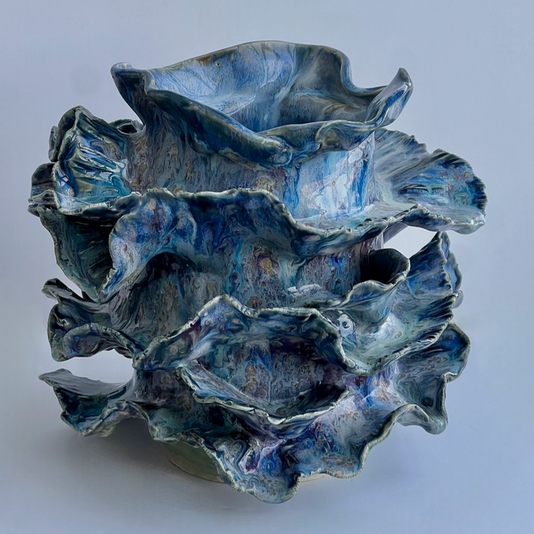 Blue Reef Vase