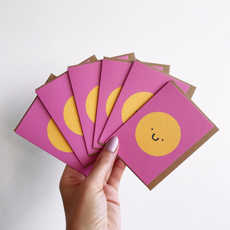 Mini Happy greeting card 