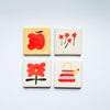 Ceramic Coaster / Tile [Various Designs]