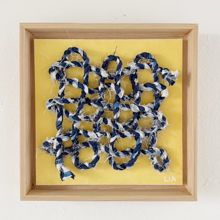 Textile artwork 'Squiggle 2'