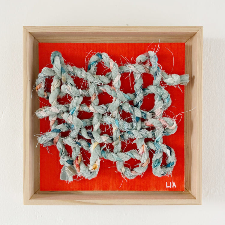 Textile artwork 'Squiggle 3'