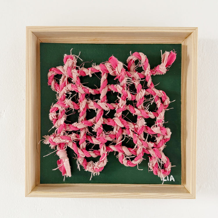 Textile artwork 'Squiggle 4'