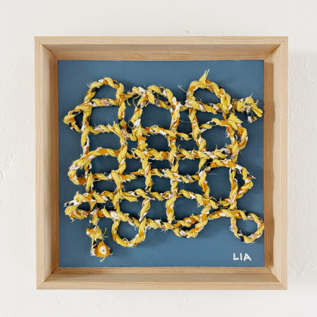 Textile artwork 'Squiggle 5'