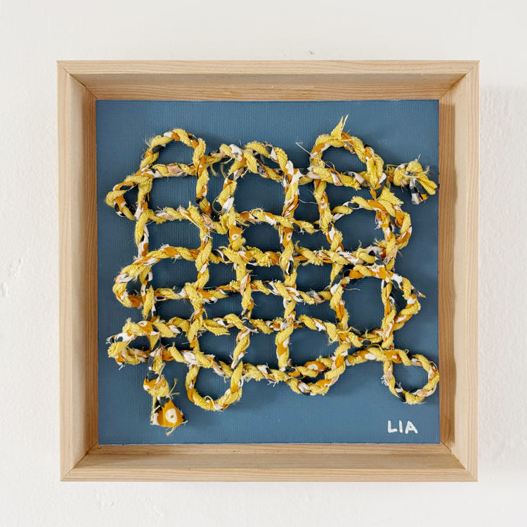 Textile artwork 'Squiggle 5'