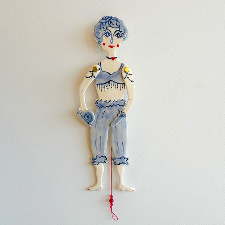 Marionnette à la mode 'Stripped-Back Stephanie'