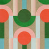 Affiche risographie 'Tetris'