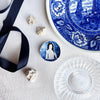 Assiette miniature porcelaine 'The Bather'