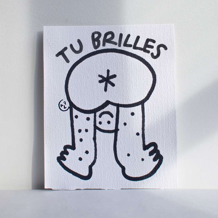 Petite oeuvre Buddy 'Tu brilles'