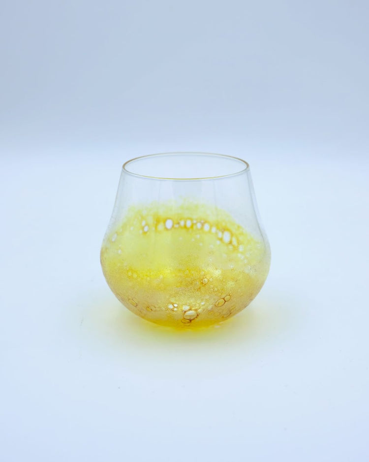 Pitcher and glass in blown glass [various colours]