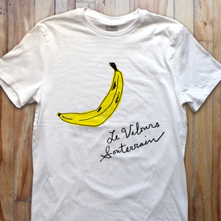 T-shirt 'Le velours souterrain' [tailles variées]