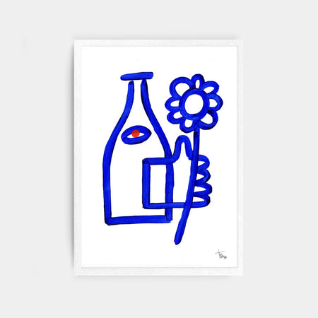 Oeuvre originale 'Vino Vivo N°3'