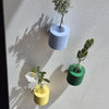 Small green Ribble wall vase