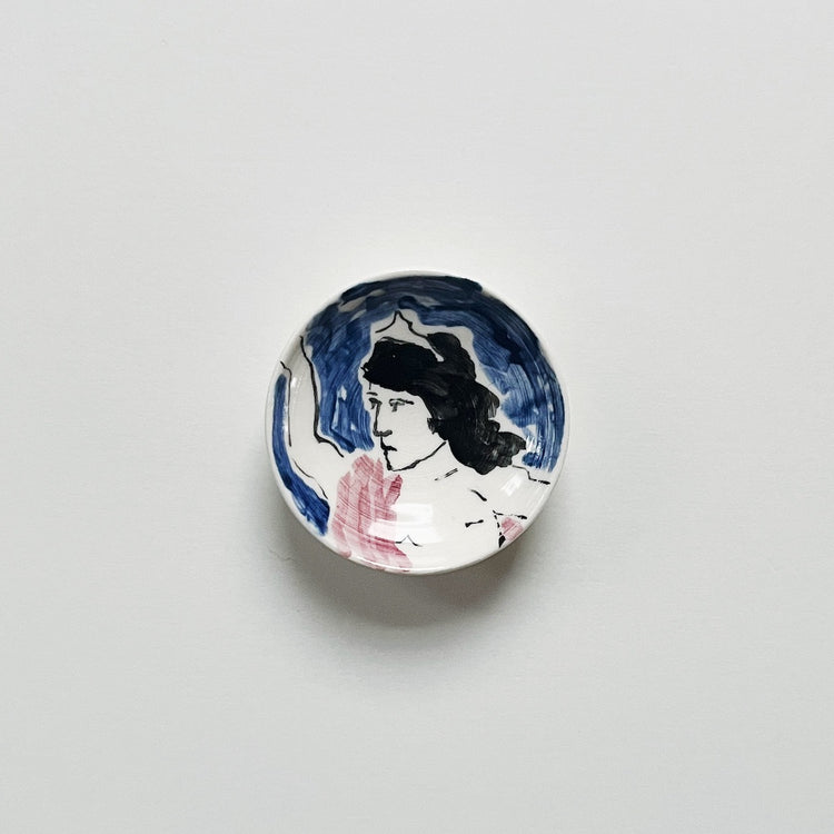 Assiette miniature porcelaine 'Youth'