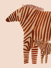 Affiche 'Zebra Family'