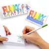 Flipbook Funky à colorier + 240 autocollants