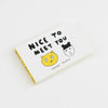 Flipbook 'Nice To Meet You'