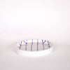 Petite assiette Grid palazzo pourpre
