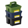 Small green portable storage box
