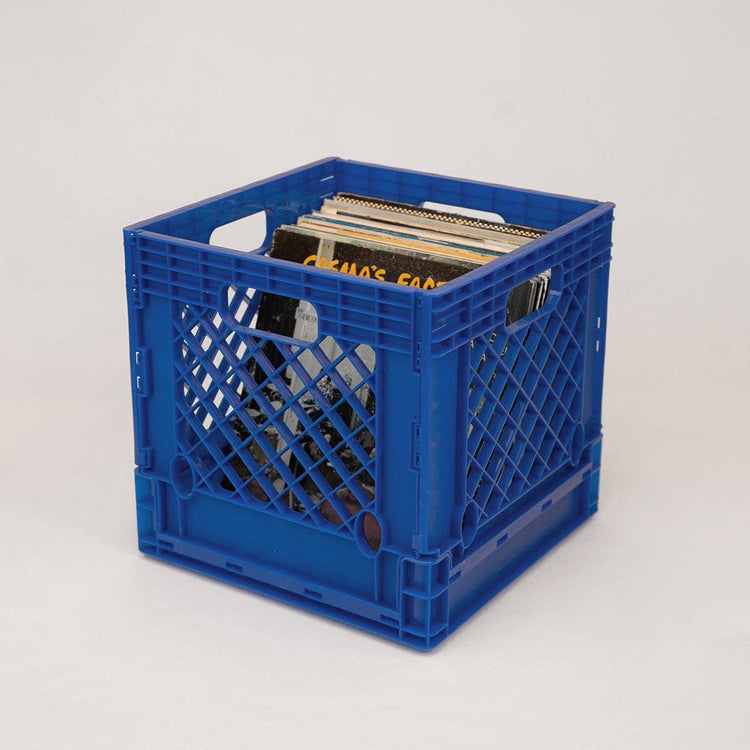 Caisse à disques pliable