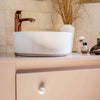 White-grey marbled handle (or hook) [on order]