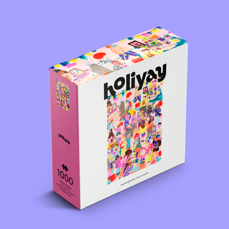 Puzzle Marché éphémère - 1000 morceaux