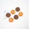 Set of 6 cookie magnets