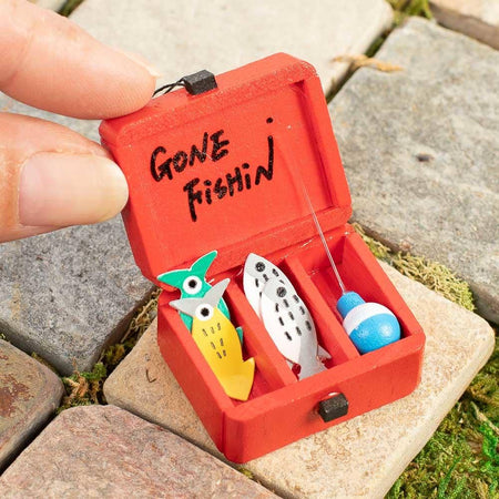 'Gone Fishin' Miniature Box