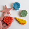 Aimant en céramique Coquillage [modèles variés]