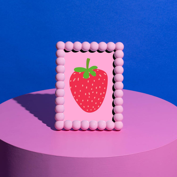 Cadre à billes Windsor rose bubble gum