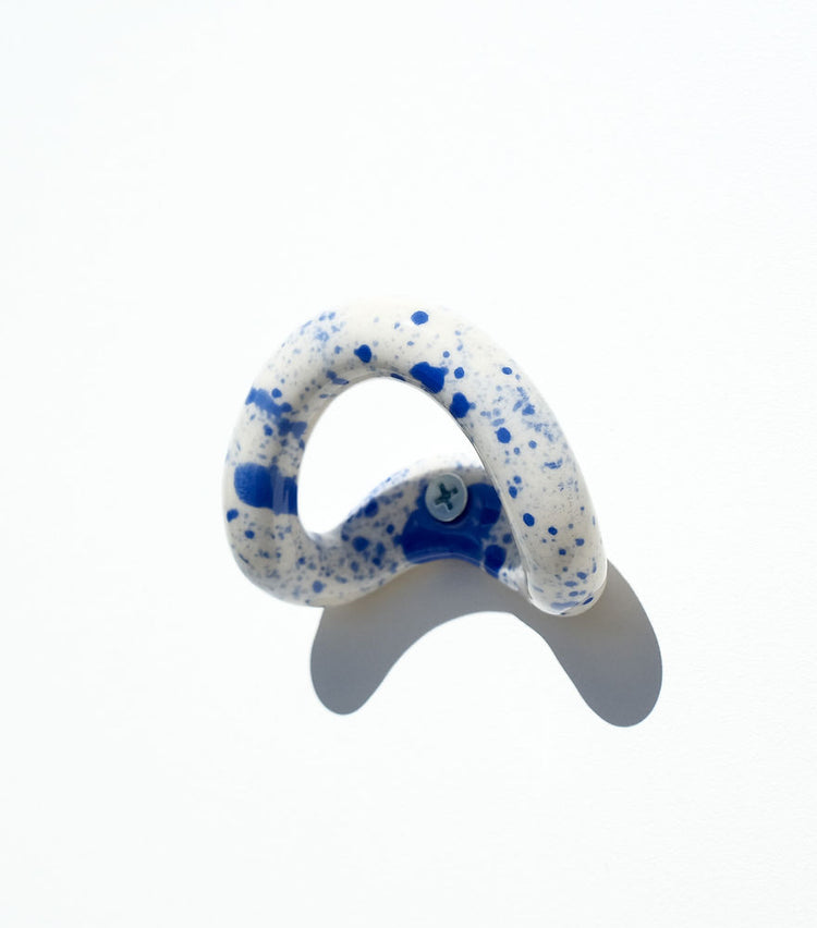Monochrome ceramic hook [various colors]