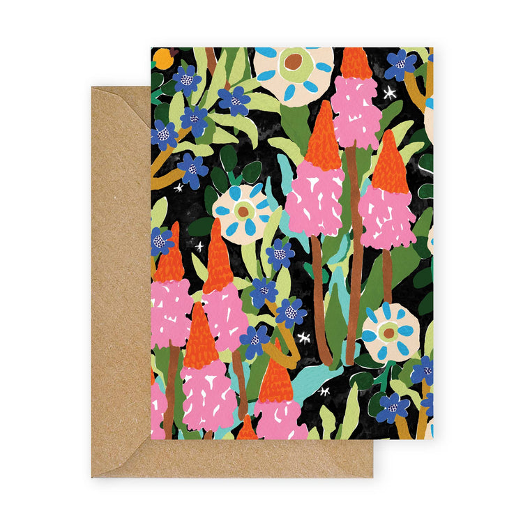 Carte de vœux 'Jardin de confettis'
