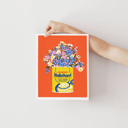 Affiche 'Bouquet Pea Soup'
