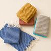 Serviette gaufrée Alvéole [couleurs et formats variés]