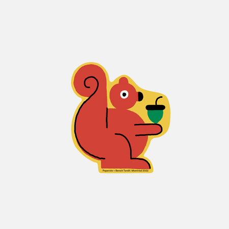 Squirrel Sticker