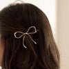 Metal hair clip barrette