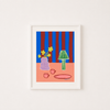 Affiche 'Stripes on Stripes'