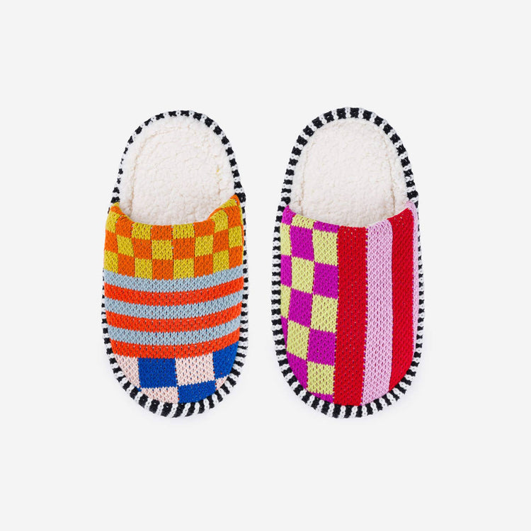 Patchwork slippers [various sizes]