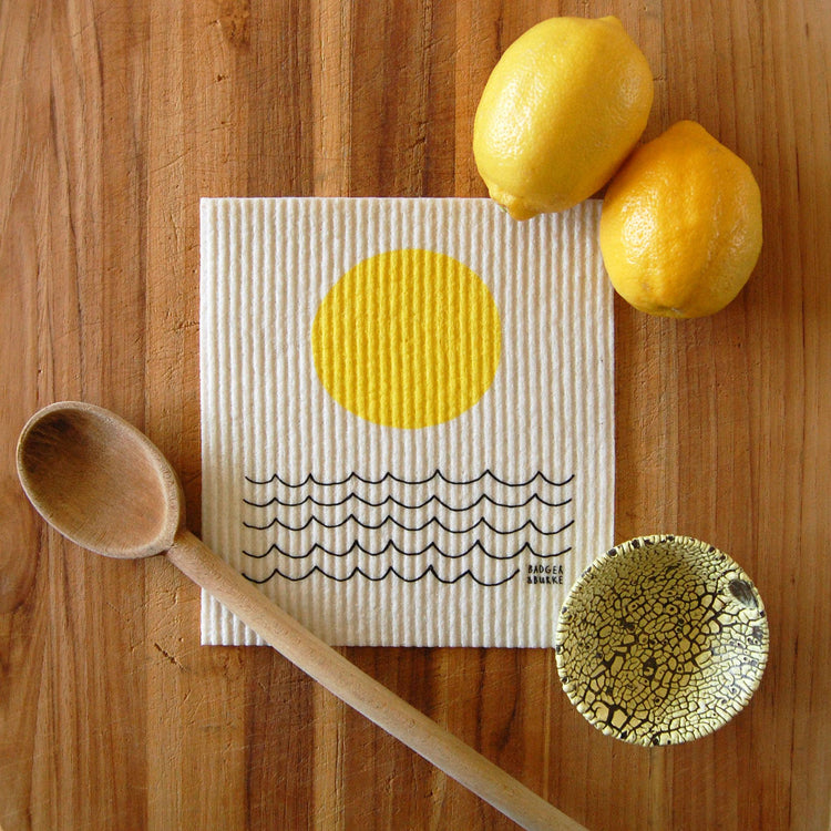 Sun and Waves Reusable Paper Towels