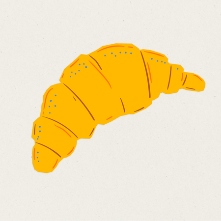 Marque-page Croissant
