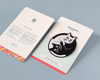 Patch thermocollant Chats Yin-Yang