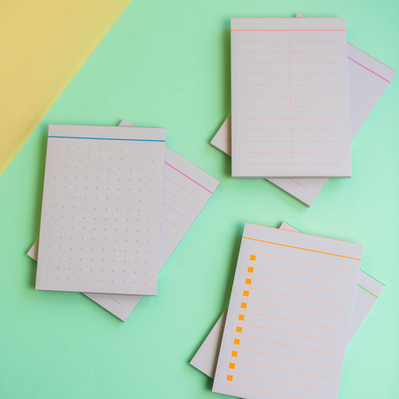 Bloc-notes neon [modèles variés]