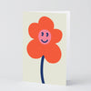 Carte de souhaits Happy Flower