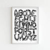 Affiche 'Alphabet Balloons'