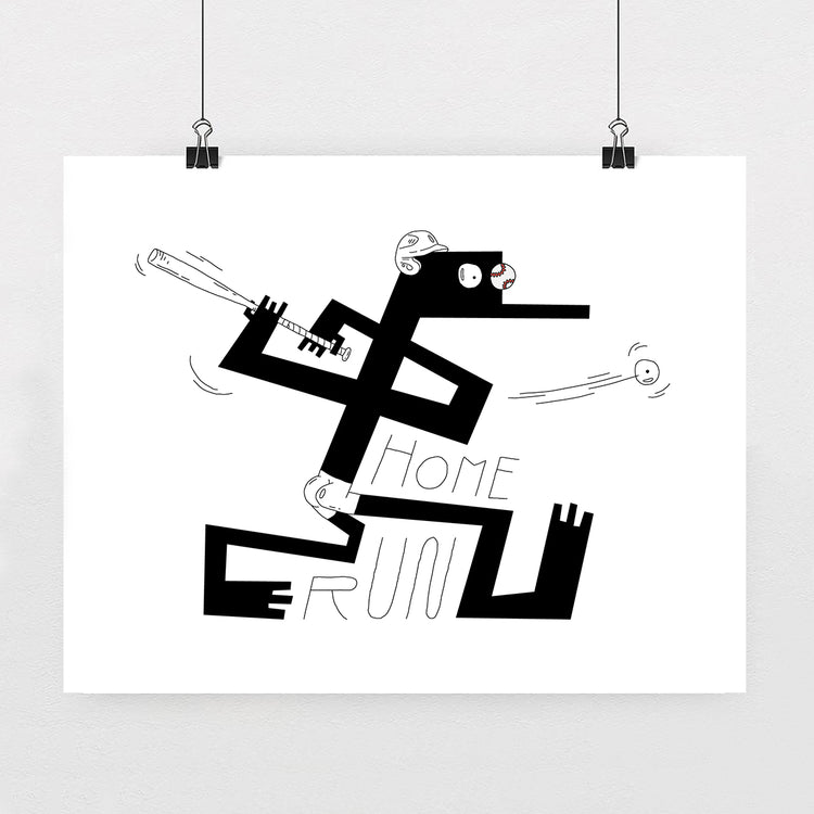 Affiche 'Baseball'