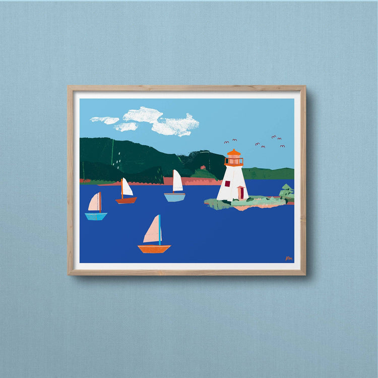 Affiche 'Phare de l'île Kidston'
